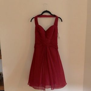Red Halter Dress